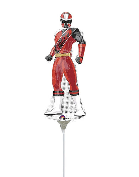 Globo de acero Ninja de Power Ranger con anagrama de 14 pulgadas (requiere sellado térmico)