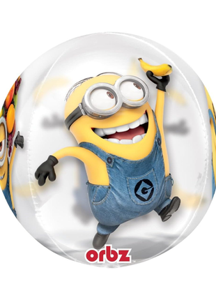 16in Anagram Despicable Me Orbz Balloon - Joker Party Supply