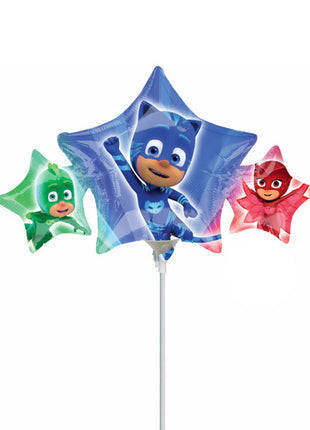 Globo de 14 pulgadas con anagrama de PJ Masks (requiere sellado térmico)