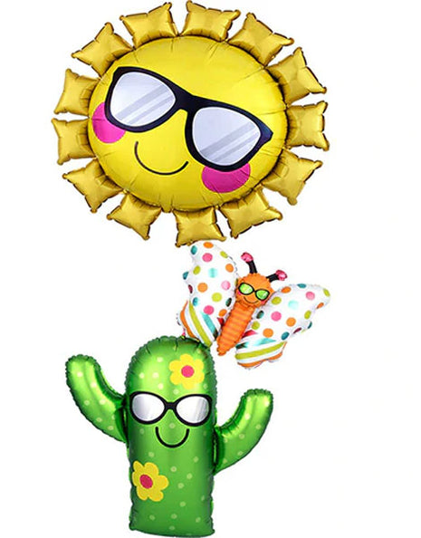 63in Anagram Fun in the Sun Stacker Balloon - Joker Party Supply
