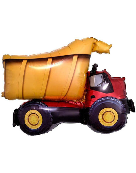 32in Anagram Dump Truck Balloon - Joker Party Supply