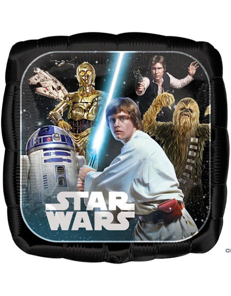 Globo clásico de Star Wars con anagrama de 18 pulgadas