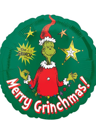 18in Anagram How The Grinch Stole Christmas Balloon