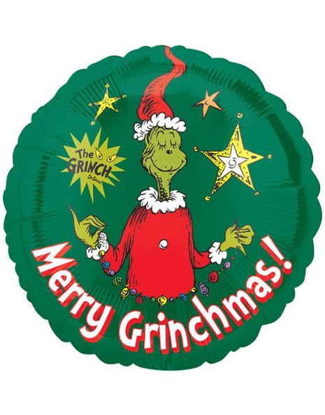 18in Anagram How The Grinch Stole Christmas Balloon