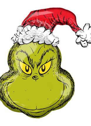 Globo navideño con anagrama de Grinch de 29 pulgadas