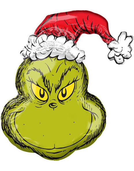 Globo navideño con anagrama de Grinch de 29 pulgadas
