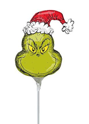 14in Anagram Grinch Stole Christmas Balloon (Self Seal)