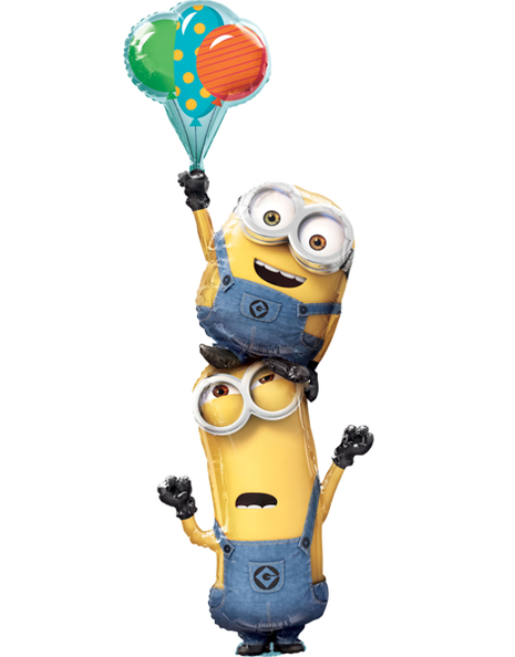 61in Anagram Minions Stacker Balloon - Joker Party Supply