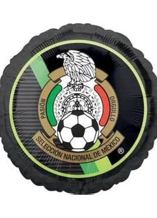 Globo de 18 pulgadas con anagrama de la selección nacional de fútbol de México