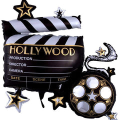 30in Anagram Hollywood Clapboard Balloon - Joker Party Supply