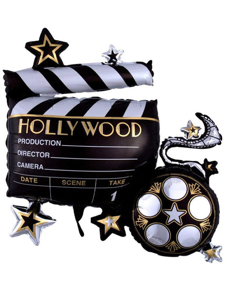 30in Anagram Hollywood Clapboard Balloon - Joker Party Supply