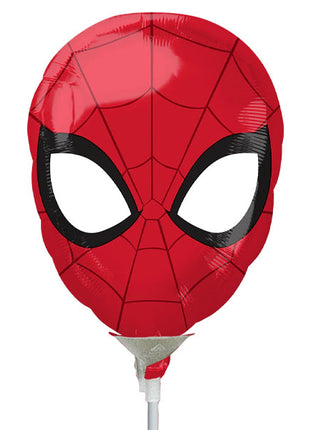 Globo con anagrama de Spider-Man de 14 pulgadas (se requiere sellado térmico)