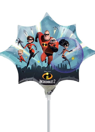 11in Anagram Incredibles 2 Balloon (Heat Seal Required)