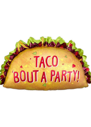 33in Anagram Taco Party Balloon - Joker Party Supply