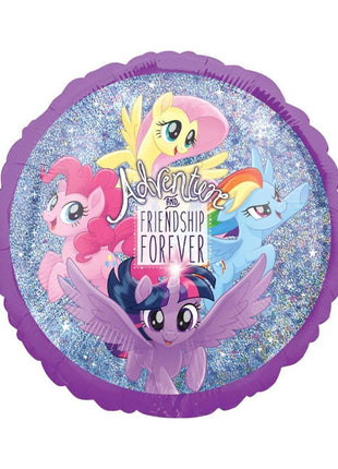 Globo de la aventura de la amistad de My Little Pony con anagrama de 18 pulgadas