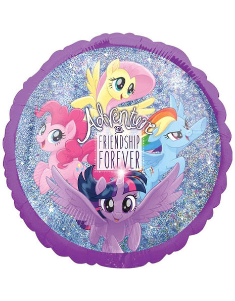 Globo de la aventura de la amistad de My Little Pony con anagrama de 18 pulgadas