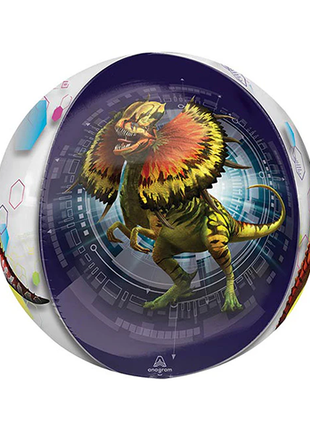 16in Anagram Jurassic World Orbz Balloon - Joker Party Supply