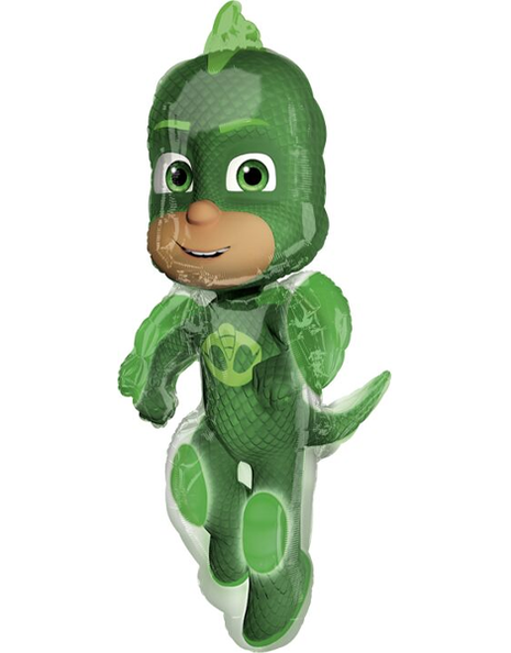 38in Anagram PJ Masks Gekko Balloon - Joker Party Supply