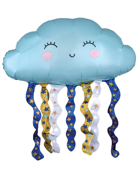 30in Anagram Twinkle Little Star Cloud Balloon - Joker Party Supply