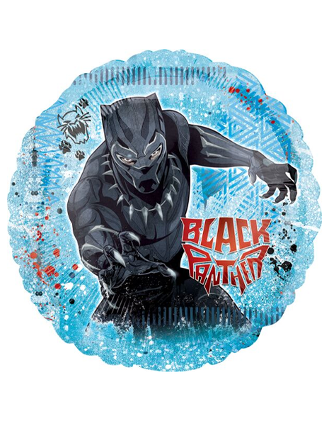 28in Anagram Black Panther Balloon - Joker Party Supply