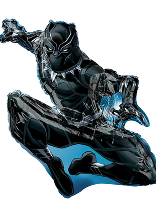 32in Anagram Black Panther Balloon - Joker Party Supply