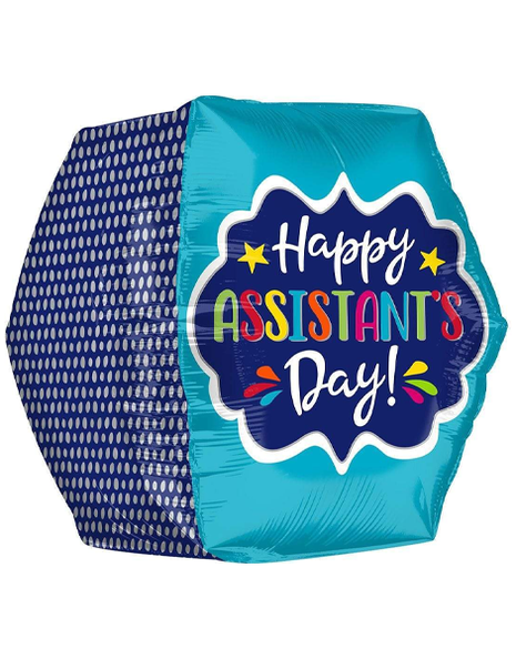 16in Anagram Happy Assistant's Day Balloon - Joker Party Supply