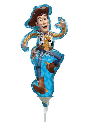 Globo de Woody de Toy Story con anagrama de 14 pulgadas (se requiere sellado térmico)