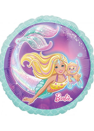 18in Anagram Barbie Mermaid Balloon