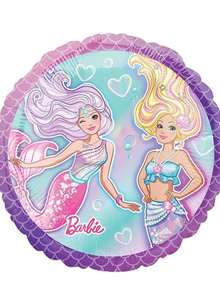 18in Anagram Barbie Mermaid Balloon