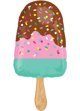 35in Anagram Happy Ice Cream Bar Balloon - Joker Party Supply