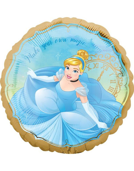 Globo con anagrama de Cenicienta de 18 pulgadas
