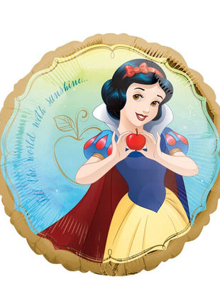 Globo con anagrama de 18 pulgadas "Érase una vez Blancanieves"