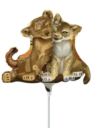 Globo con anagrama del Rey León de 14 pulgadas (se requiere sellado térmico)
