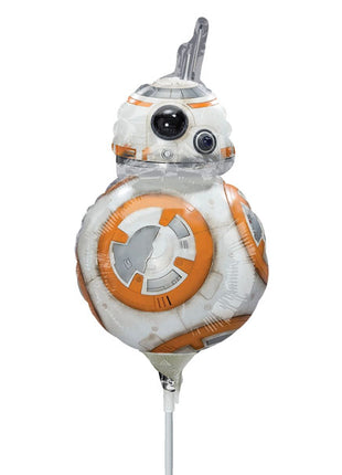 Globo de Star Wars BB8 con anagrama de 14 pulgadas (requiere sellado térmico)
