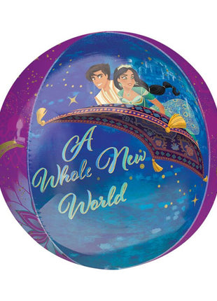 16in Anagram Aladdin Orbz Balloon - Joker Party Supply