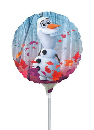 Globo de Frozen 2 con anagrama de 9 pulgadas (se requiere sellado térmico)