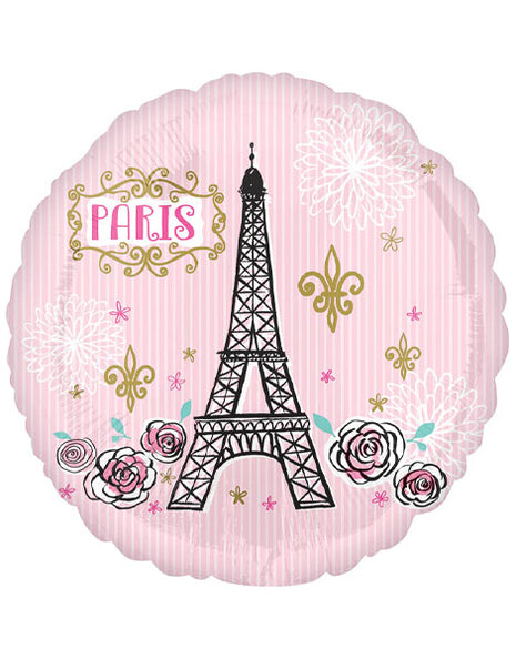 Globo Anagrama OUI OUI París de 18 pulgadas