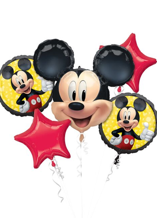 Anagram Mickey Mouse Forever Bouquet Balloons 5pc - Joker Party Supply