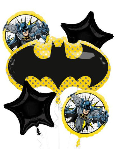 Anagram Batman Bouquet Balloons 5pc
