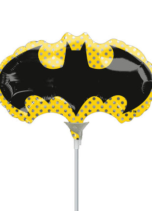 Globo de Batman con anagrama de 14 pulgadas (se requiere sellado térmico)
