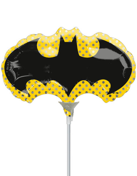Globo de Batman con anagrama de 14 pulgadas (se requiere sellado térmico)