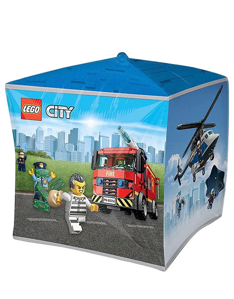 15in Anagram Lego City Cubez Balloon - Joker Party Supply