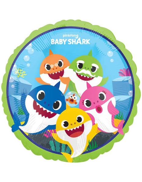 18in Anagram Baby Shark Balloon