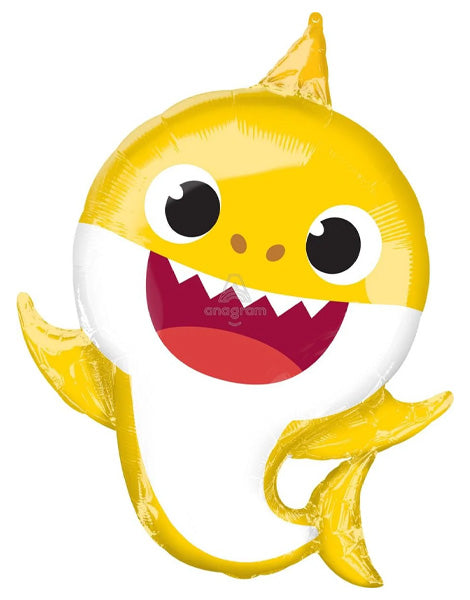 26in Anagram Baby Shark Balloon - Joker Party Supply