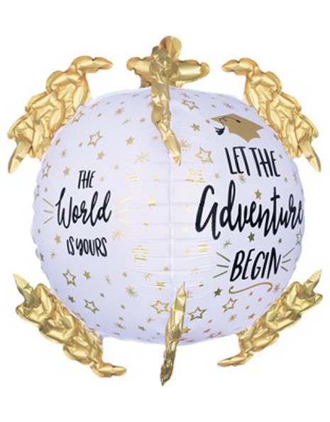 20in Anagram The World is Yours Balloon