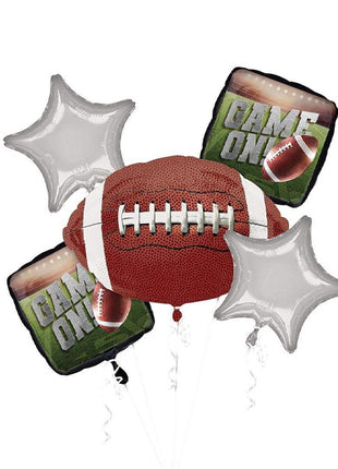 Anagram Go Fight Win Bouquet Balloons 5pc - Joker Party Supply