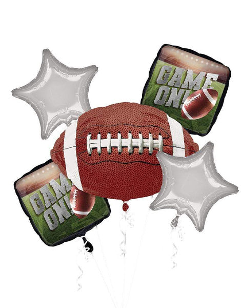Anagram Go Fight Win Bouquet Balloons 5pc - Joker Party Supply