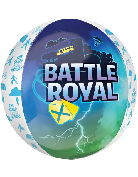 15in Anagram Battle Royal Orbz Balloon - Joker Party Supply
