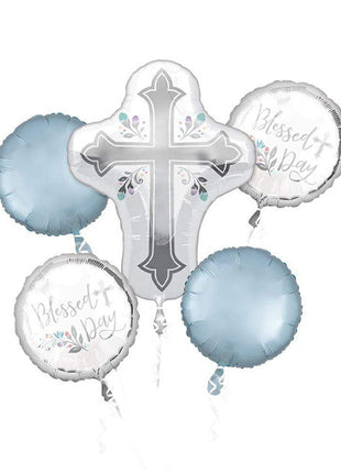 Anagram Holy Day Bouquet Balloons 5pc - Joker Party Supply