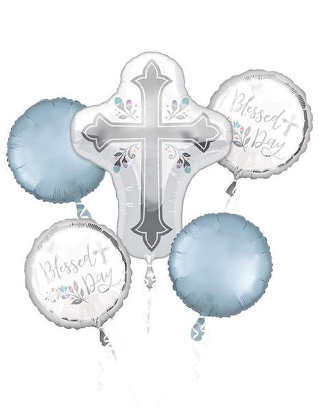 Anagram Holy Day Bouquet Balloons 5pc - Joker Party Supply